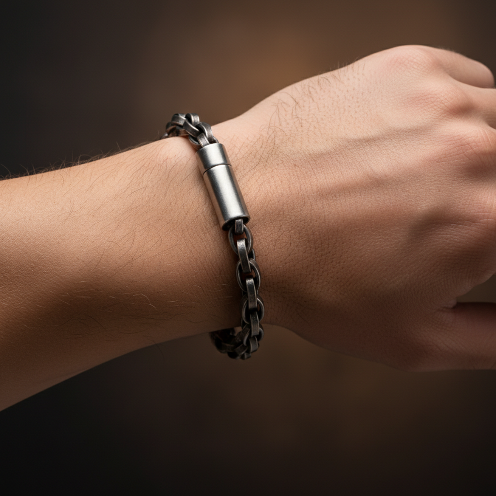 DRAKOR STEEL LINK BRACELET