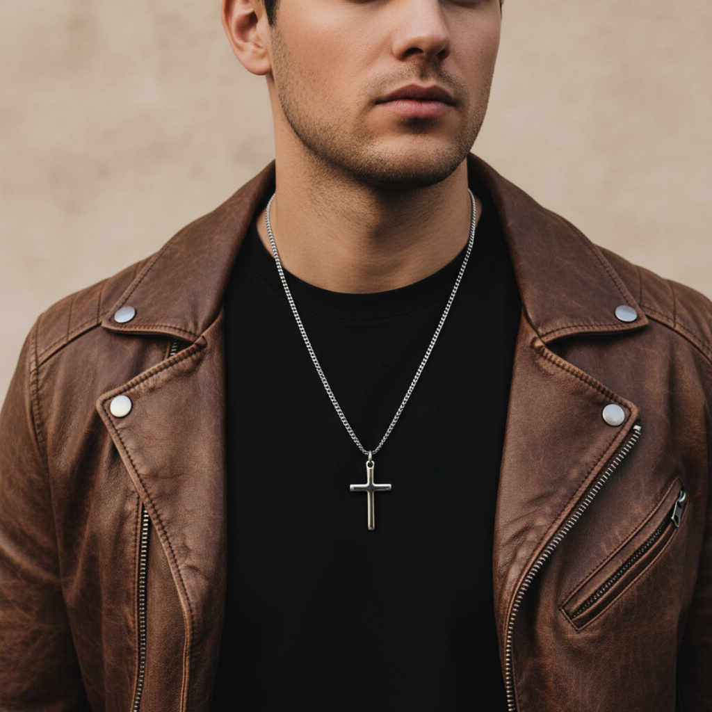NOX CROSS NECKLACE