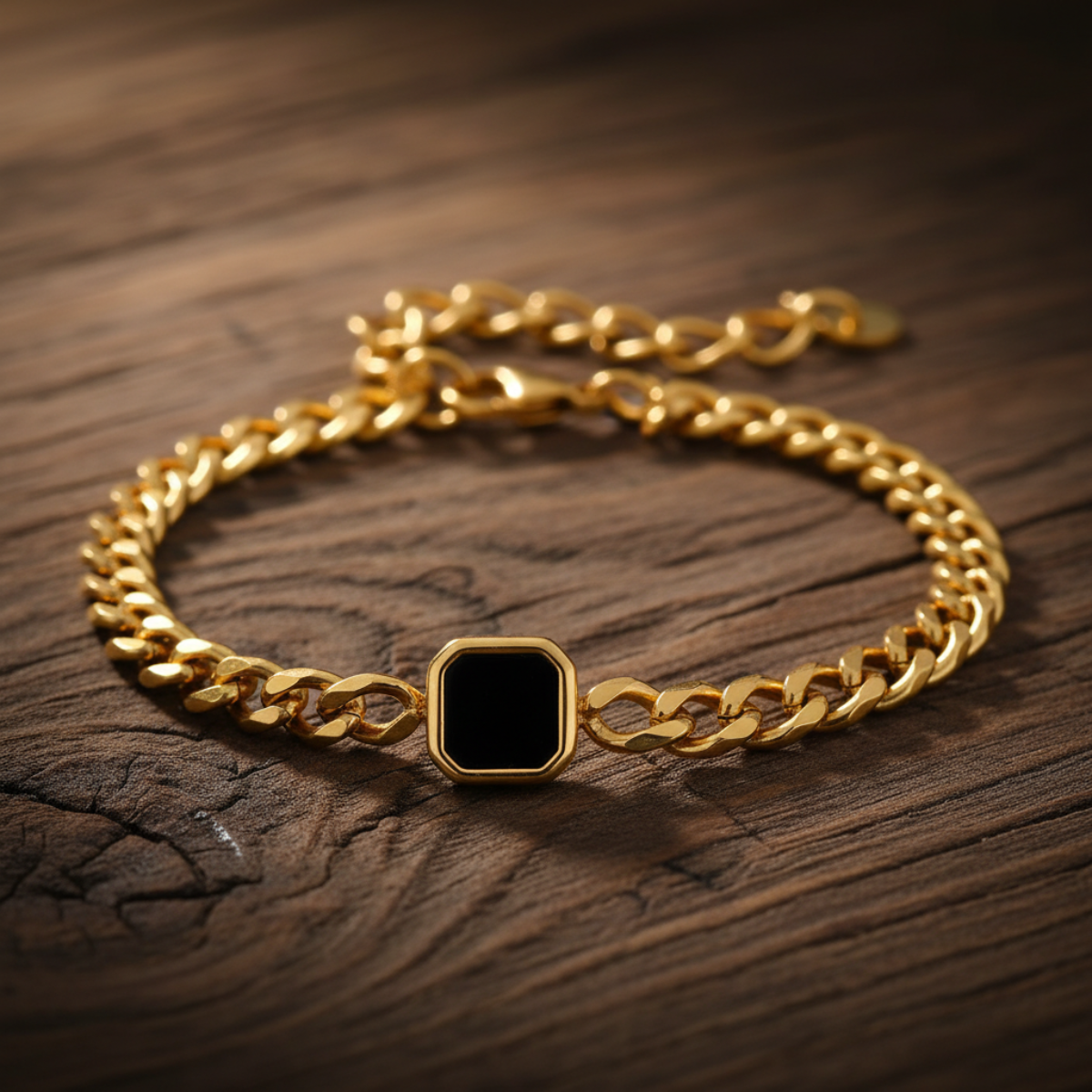 ORVEX ONYX SIGNET BRACELET
