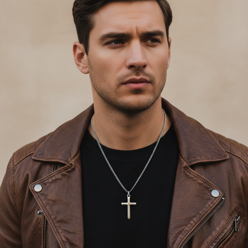 NOX CROSS NECKLACE