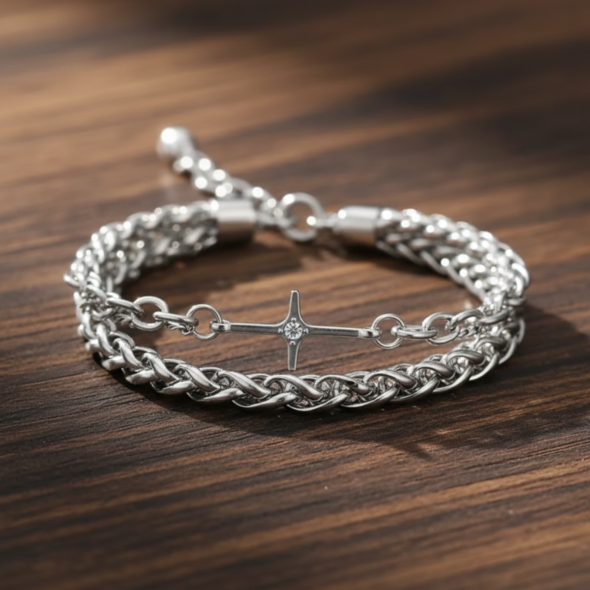 ASTRYX CROSS LINK BRACELET SET