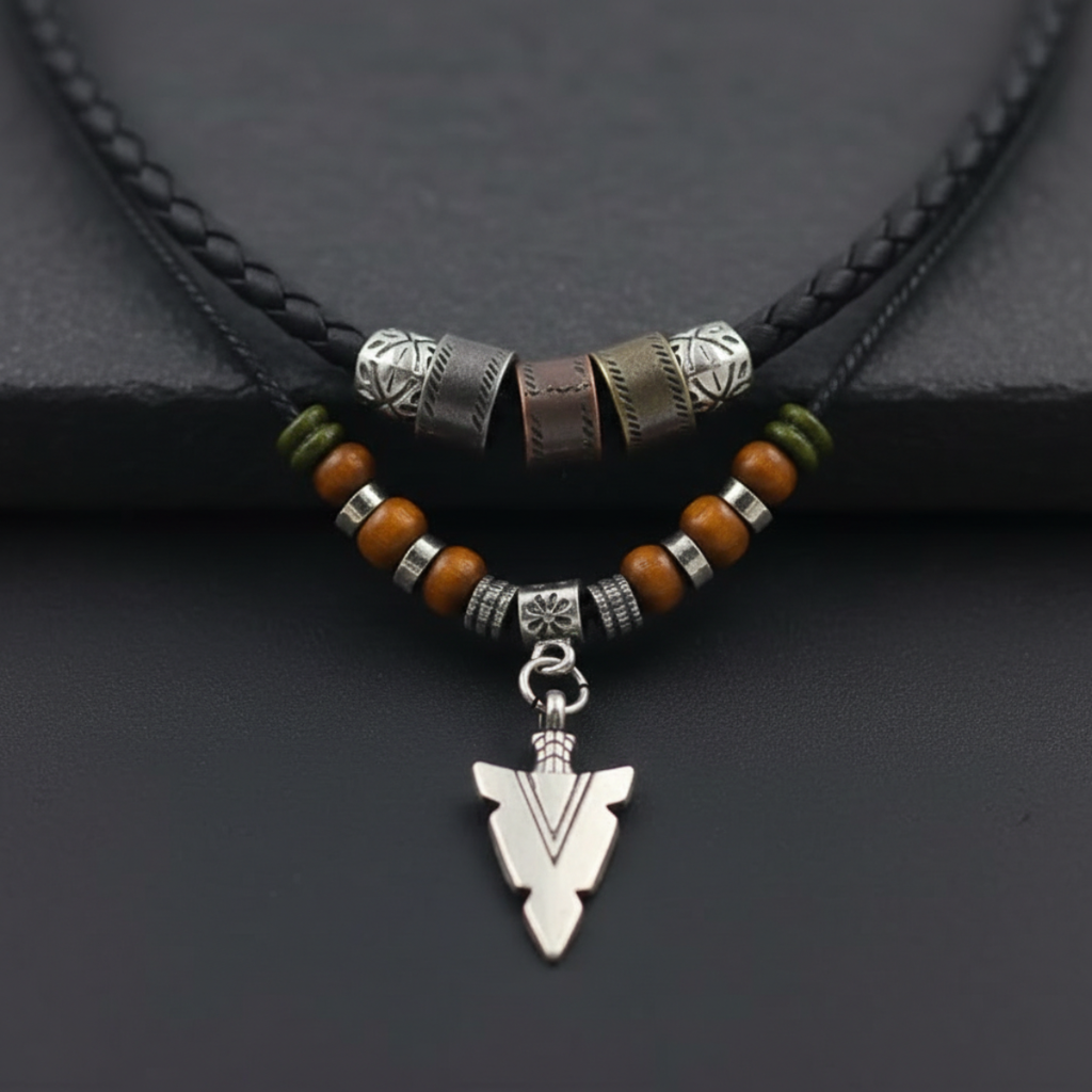 KORVAK TRIBAL TALISMAN NECKLACE